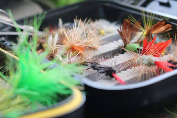 trout flies assorted